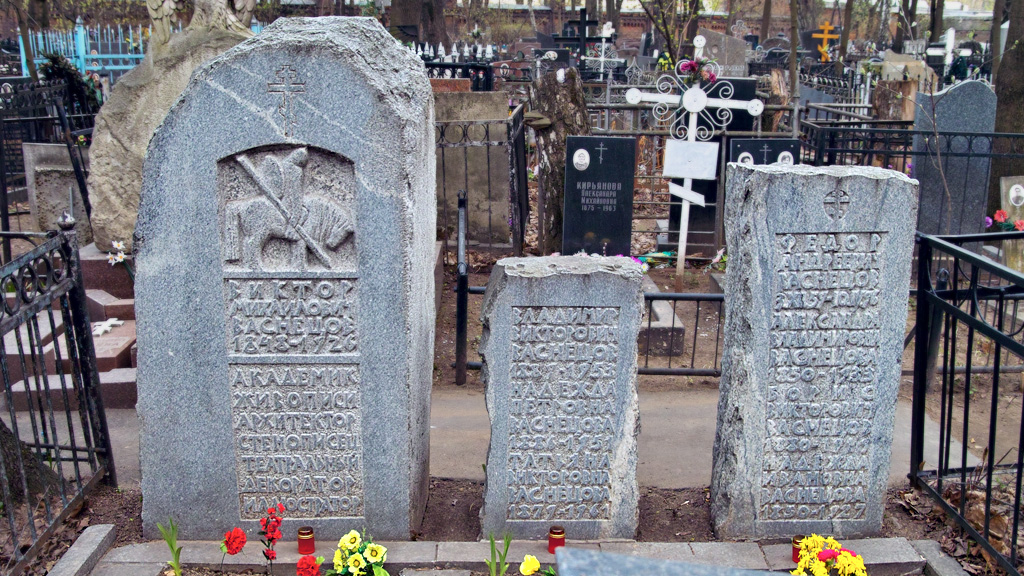 Захоронение Васнецовых || Введенское кладбище, Москва | Vvedenskoe cemetery, Moscow